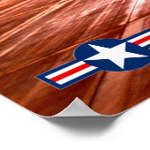 F/A-18F SUPER HORNET POSTER (Ecke)