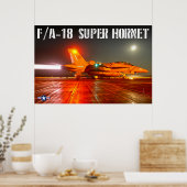 F/A-18F SUPER HORNET POSTER (Küche)