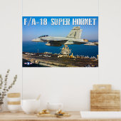 F/A-18F SUPER HORNET POSTER (Küche)