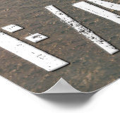 F/A-18F SUPER HORNET POSTER (Ecke)