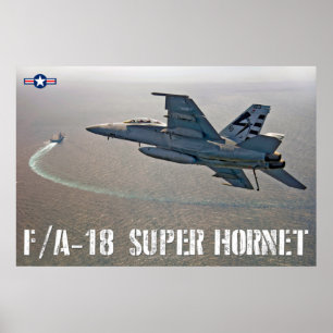 F/A-18F SUPER HORNET POSTER