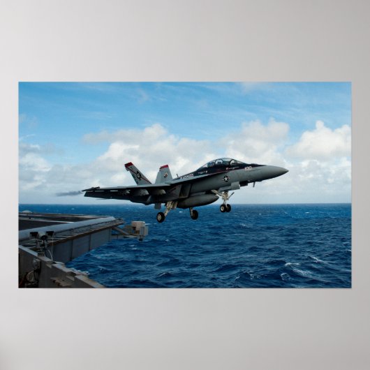 F/A-18F Super Hornet Poster (Vorne)