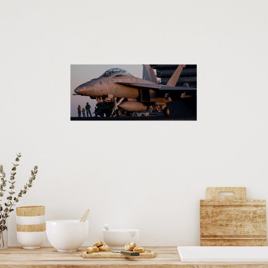 F/A-18F Super Hornet Poster (Küche)