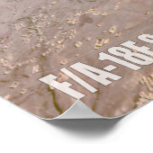 F/A-18F SUPER HORNET POSTER (Ecke)