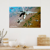 F/A-18F SUPER HORNET POSTER (Küche)