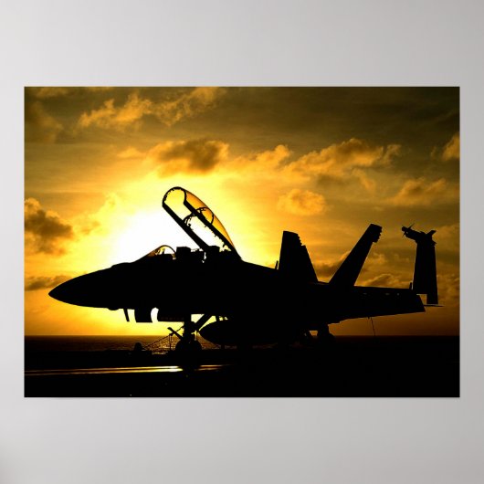 F/A-18F Super Hornet Poster (Vorne)