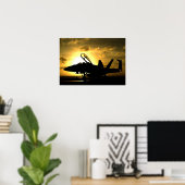 F/A-18F Super Hornet Poster (Heimbüro)