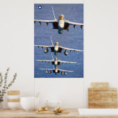 F/A-18F SUPER HORNET POSTER (Küche)