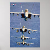 F/A-18F SUPER HORNET POSTER (Vorne)