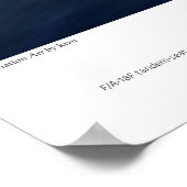 "F/A-18F Super Hornet" Poster (Ecke)