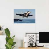 F/A-18F Super Hornet Poster (Heimbüro)