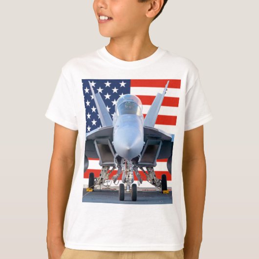 F/A-18F SUPER HORNET T-Shirt (Vorderseite)