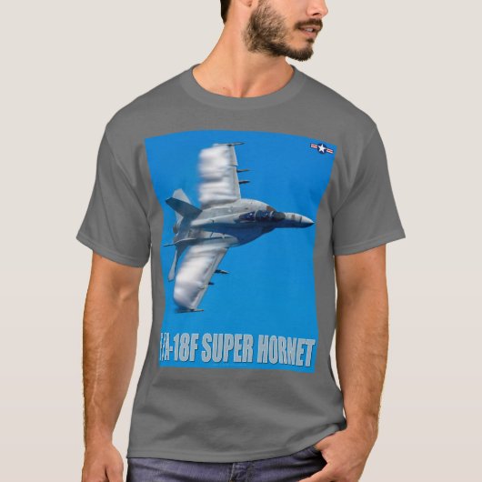 F/A-18F SUPER HORNET T-Shirt (Vorderseite)
