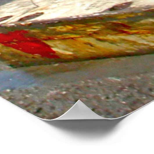 F/A-18F SUPER HORNET - TRAPPED! POSTER (Ecke)