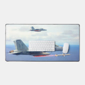 F/A-18G SUPER HORNET GROWLER SCHREIBTISCHUNTERLAGE (Tastatur & Maus)