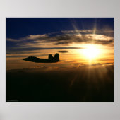 F/A-22 Raptor Poster (Vorne)
