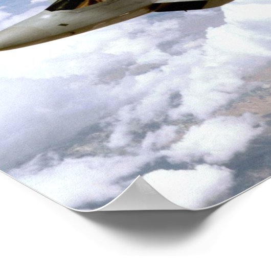 F/A-22 Raptor Poster (Ecke)