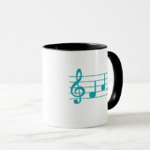 F A G Music Shirt Tasse (VorderseiteRechts)