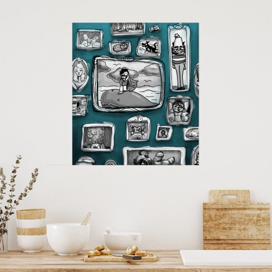 F.A.M.I.L.Y. Poster (Küche)