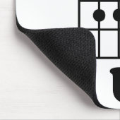 F-Akkord U Mousepad (Ecke)