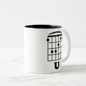 F-Akkord U Zweifarbige Tasse (VorderseiteRechts)