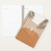 F - Anfangsbuchstabe F Abstraktes Design Planer (Anzeige)