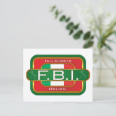 F B Italienisch Postkarte (Stehend Vorderseite)