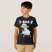 F-baa-f Meme – Funny Screaming Meme Graphic  T-Shirt (Vorne ganz)