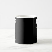 F-baa-f Meme – Lustiges schreiendes Meme-Grafik Kaffeetasse (Mittel)