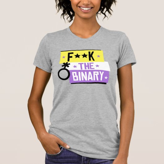 F. Binary T-Shirt (Vorderseite)