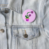 F-Blume-Monogramm-Taste Button (Beispiel)