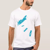 F-Bomb Diver (Light Blue) T-Shirt (Vorderseite)