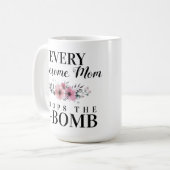 F-Bomb Kaffeetasse (Vorderseite Links)
