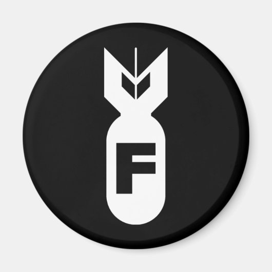 F Bomb Magnet (Vorne)