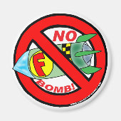 F-BOMB-MAGNETS MAGNET (Vorne)