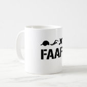 F@c! Rund um und erfahren Sie Tasse (Vorderseite Links)