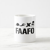 F@c! Rund um und erfahren Sie Tasse (Mittel)