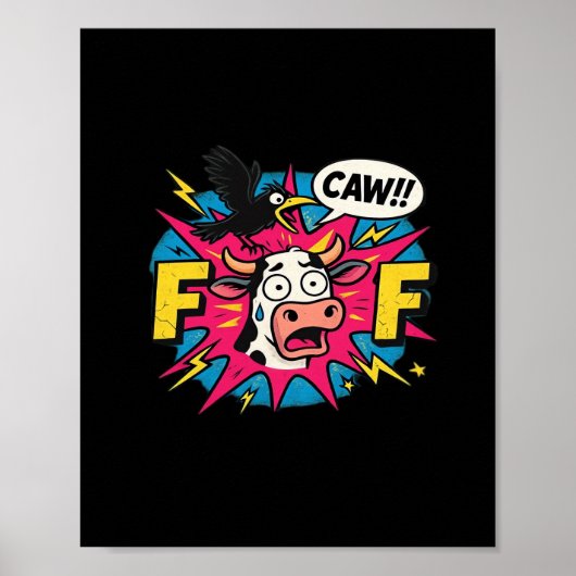 F-Caw-F Aesthetic Unique Poster (Vorne)