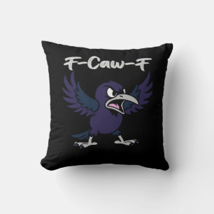F-Caw-F Ästhetik Grafik Kissen