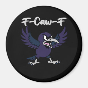 F-Caw-F Ästhetik Grafik Magnet