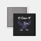 F-Caw-F Ästhetik Grafik Magnet (Vorderseite/Rückseite)