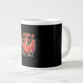 F-Caw-F Attitude Classic Retro Style Jumbo-Tasse (Vorderseite Rechts)
