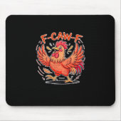 F-Caw-F Attitude Classic Retro Style Mousepad (Vorne)