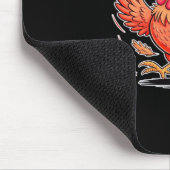 F-Caw-F Attitüde Klassischer Retro-Stil Mousepad (Ecke)