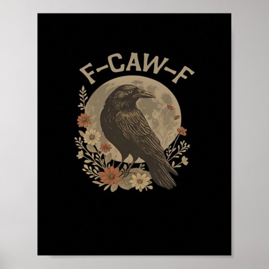 F-Caw-F Basic Design Poster (Vorne)
