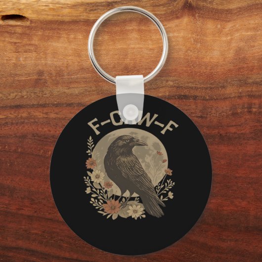 F-Caw-F Basic Design Schlüsselanhänger (Vorderseite)