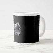 F-Caw-F Bird Creative Art Jumbo-Tasse (Vorderseite Rechts)