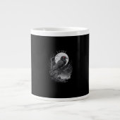 F-Caw-F Bird Creative Art Jumbo-Tasse (Vorderseite)