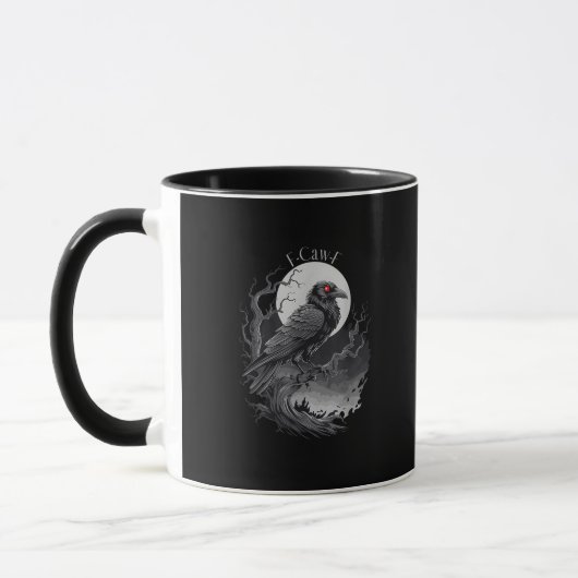 F-Caw-F Bird Creative Art Tasse (Links)