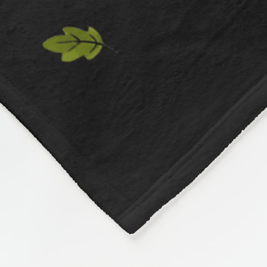 F-caw-f Black Crow Pun Funny Bird Cawing Nge Hallo Fleecedecke (Ecke)